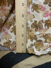 Load image into Gallery viewer, Roaman's Shirt Womens 32W Brown Pink AOP Flower Tunic Boho Hippie Lagenlook Plus