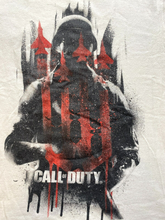 Load image into Gallery viewer, Call of Duty Shirt Adult Small White Black Ops Cold War Video Game Gamer Mens