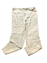 Load image into Gallery viewer, Eileen Fisher Pants Womens Large (37x29) Beige Flat Front Silk Spandex Ladies