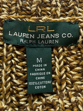 Load image into Gallery viewer, Lauren Ralph Lauren Sweater Womens Medium Tan Brown Outerwear Pullover Ladies