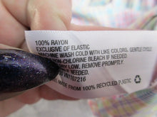 Load image into Gallery viewer, Ingrid Isabel Shirt Womens Large Multicolor Plaid Tie Front Rayon Stretch Blouse