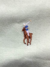 Load image into Gallery viewer, Ralph Lauren Shirt Adult 17 34/35 Keylime Green Flesh Pony Yarmouth Dress Mens