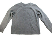 Load image into Gallery viewer, GAP Sweater Womens Medium Textured Cable Knit Crew Neck Raglan Outerwear Ladies