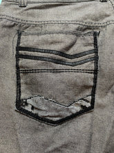 Load image into Gallery viewer, Sacred Crown Jeans Adult 42x29.5 Gray S2 Black Premium Baggy Hip Hop Denim Mens
