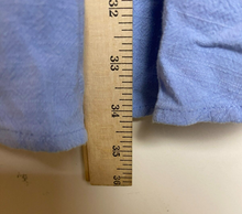 Load image into Gallery viewer, Lulus Skirt Womens Small Blue Lagenlook Ruffle Buttons Boho Linen Rayon Ladies