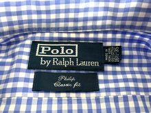 Load image into Gallery viewer, POLO Ralph Lauren Shirt Adult 16.5-35 Blue Philip Classic Fit Casual Dress Mens