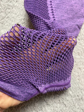 Load image into Gallery viewer, Victoria's Secret Pink Leggings Womens 26x23.5 Purple Active Seamless Workout