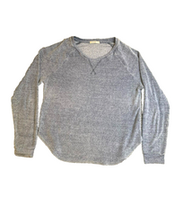 Load image into Gallery viewer, Marine Layer Sweater Womens Large Heather Blue Fleece Oversized Pullover Ladies