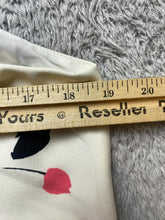 Load image into Gallery viewer, Lauren Ralph Lauren Dress 12 Extra Large White AOP Crepe Sheath Peasant Stretch