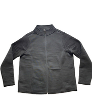 Load image into Gallery viewer, VOGO Jacket Womens Large Black Oversized Full Zip Golf Athletic Outdoor Ladies