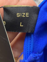 Load image into Gallery viewer, Vfshow Dress Womens Large Blue Formal Business Slimming Spandex Ladies NWT