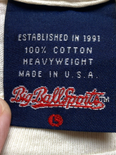 Load image into Gallery viewer, VTG Big Ball Sports Shirt Youth Large Dingy White Single Stitch Sportswear Boys