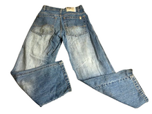 Load image into Gallery viewer, South Pole Jeans Womens 14 (26x26.5) Blue Denim Baggy Straight Leg Skater Ladies