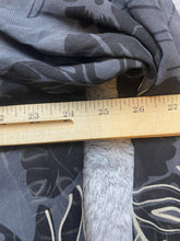 Load image into Gallery viewer, Cabi Shirt Womens Large Black Aloha Sheer Tropical Peasant Boho Blouse Oversized