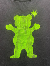 Load image into Gallery viewer, The Hundreds x Grizzly Shirt Adult Medium Black Bear Griptape Skateboarding Mens
