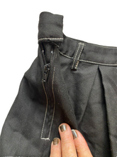 Load image into Gallery viewer, Hot Topic Skirt Womens Large (32" Waist) Cargo Grommet Pleated Rayon Mini Grunge