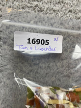 Load image into Gallery viewer, Democracy Shirt Womens Extra Large Tan Lavender AOP Floral Ruffle Trim Boho NWT