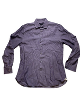 Load image into Gallery viewer, John Varvatos Shirt Adult 15 32/33 (Small) Purple Slim Fit Button Up USA Mens