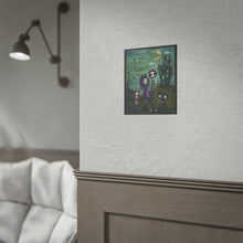 Load image into Gallery viewer, Embrace the Chaos Poster — Goth Cute Rolled Art Print