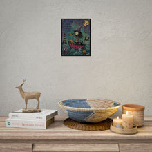 Load image into Gallery viewer, The Bravest Hearts Dream the Wildest Dreams Rolled Poster — Gothic Whimsical Ocean Fantasy Wall Art
