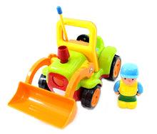 Load image into Gallery viewer, 4" Cartoon RC Construction Truck Remote Control Toy For Toddlers (Green)