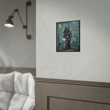 Load image into Gallery viewer, Collect Nights Not Things Rolled Poster — Gothic Whimsical Haunted Fantasy Wall Art