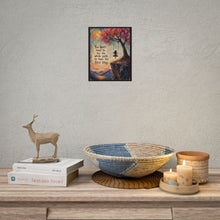 Load image into Gallery viewer, "Take the First Step" Tree Swing Motivational Poster – Mountain Landscape Wall Art Print