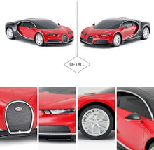 Load image into Gallery viewer, 1/24 Scale Bugatti Chiron RC Model Car (Red)
