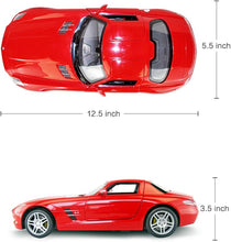 Load image into Gallery viewer, 1:14 RC Mercedes Benz SLS With Open Doors And Lights (Red)