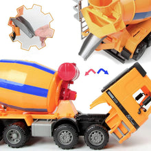 Load image into Gallery viewer, 14" Friction Powered Cement Mixer Truck