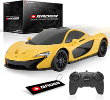 Load image into Gallery viewer, 1:14 RC McLaren P1 Sport Car With Lights And Open Doors (Yellow)