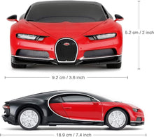 Load image into Gallery viewer, 1/24 Scale Bugatti Chiron RC Model Car (Red)