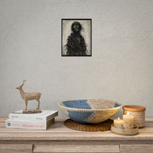 Load image into Gallery viewer, Horror Poster - Glowing-Eyed Skeleton Wall Art (Rolled Poster)