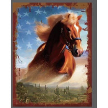 Load image into Gallery viewer, Metal sign print Horse Picture size 15x19 (minimum of 10)
