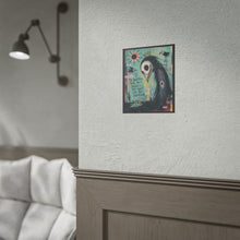 Load image into Gallery viewer, The Beautiful Thing About Dreams Is They Don’t Ask for Permission Rolled Poster — Gothic Surreal Crow Fantasy Wall Art