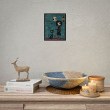 Load image into Gallery viewer, Embrace the Strange Let It Raise You Rolled Poster — Gothic Whimsical Fantasy Wall Art