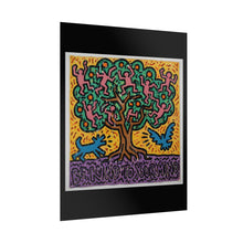 Load image into Gallery viewer, Keith Haring Tree of Life Rolled Poster — 'Be Kind to Your Mind' Art Print
