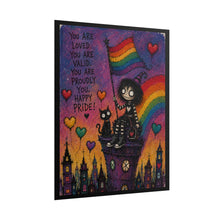 Load image into Gallery viewer, "You Are Proudly You" Print | Whimsical Character High Tower Poster