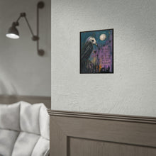 Load image into Gallery viewer, Survivor Crow Poster — 'The Scars You Can't See' Gothic Art Print