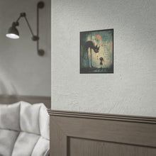 Load image into Gallery viewer, Rolled Poster — Whimsical Dark Art Print with Inspirational Quote