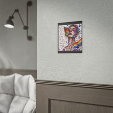 Load image into Gallery viewer, "Born To Be You" Pride Wall Art | LGBTQ+ Self-Acceptance Print