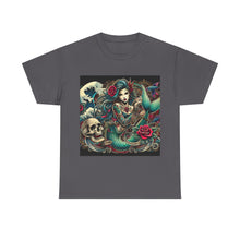 Load image into Gallery viewer, Sexy Mermaid Skulls Y2K Look T-Shirt - Size S - 5XL