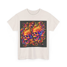 Load image into Gallery viewer, Flaming Skulls T-Shirt - Size S - 5XL