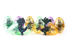Load image into Gallery viewer, Dragon Figurine Puzzles In Hatching Jurrasic Eggs (12 Eggs Per Pack)  (available for purchase in increments of 1)