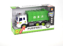 Load image into Gallery viewer, Friction Powered Garbage Truck With Lights And Sounds