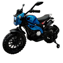 Load image into Gallery viewer, TAMCO-T2 painted blue kids 12V motorcycle ,hand drive, electric motorcycle Children ride on motorcycle