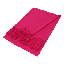 Load image into Gallery viewer, Solid Color Pashmina Scarf Shawl XW