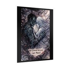 Load image into Gallery viewer, Rolled Poster — 'We Survive Because We Must' Romantic Gothic Art Print