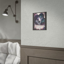 Load image into Gallery viewer, Romantic Art Poster - "Being in Love with You Makes Real Life Feel Like a Dream"