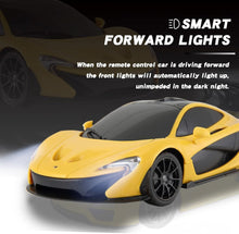 Load image into Gallery viewer, 1:14 RC McLaren P1 Sport Car With Lights And Open Doors (Yellow)